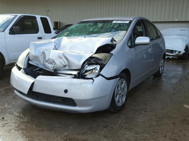 JTDKB20U983330764 - 2008 TOYOTA PRIUS SILVER photo 2