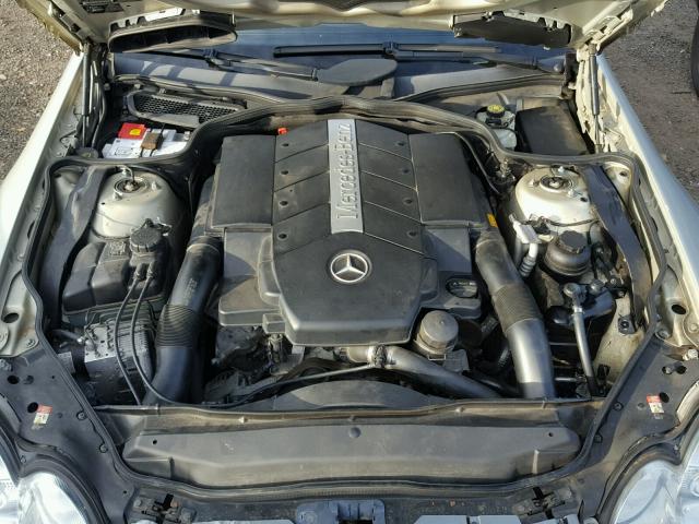 WDBSK75F53F013450 - 2003 MERCEDES-BENZ SL 500R BROWN photo 7