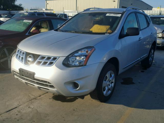 JN8AS5MT8EW625223 - 2014 NISSAN ROGUE SELE SILVER photo 2