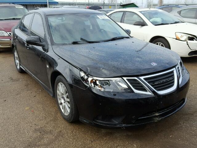 YS3FB49Y181142778 - 2008 SAAB 9-3 2.0T BLACK photo 1