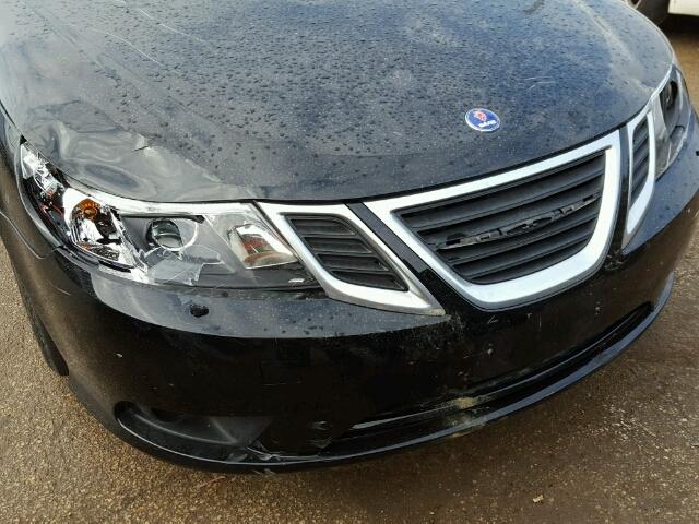 YS3FB49Y181142778 - 2008 SAAB 9-3 2.0T BLACK photo 9