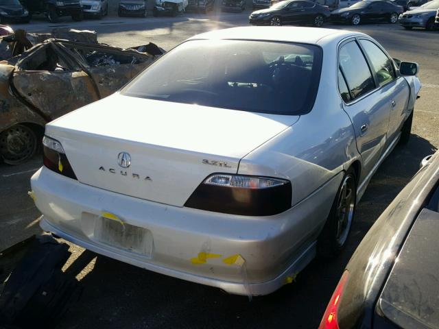 19UUA56643A082807 - 2003 ACURA 3.2TL WHITE photo 4