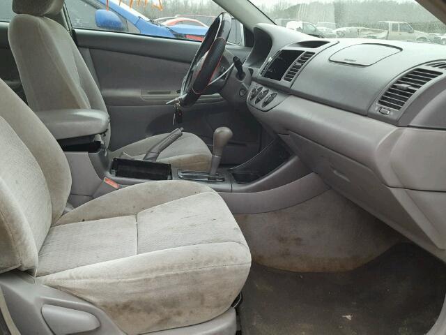 4T1BE32K93U762620 - 2003 TOYOTA CAMRY LE SILVER photo 5