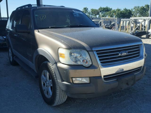 1FMEU63E46UA64057 - 2006 FORD EXPLORER X TAN photo 1