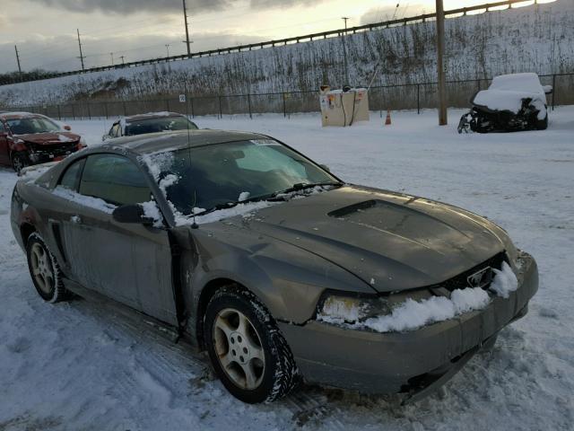 1FAFP40491F108153 - 2001 FORD MUSTANG GRAY photo 1