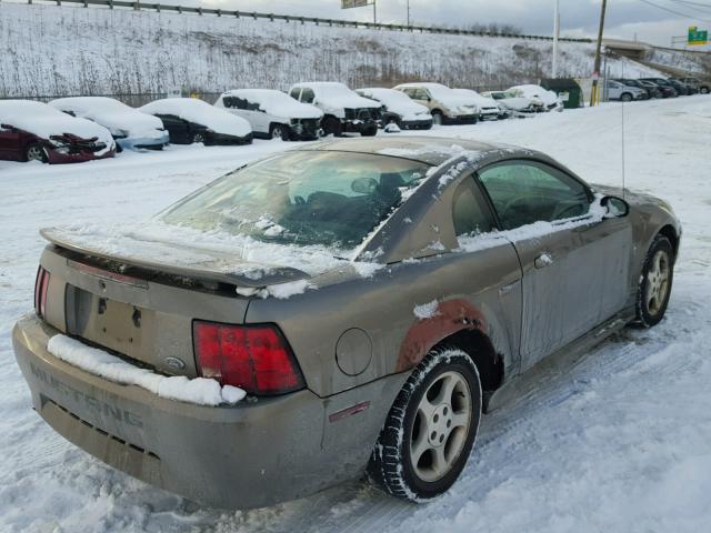 1FAFP40491F108153 - 2001 FORD MUSTANG GRAY photo 4