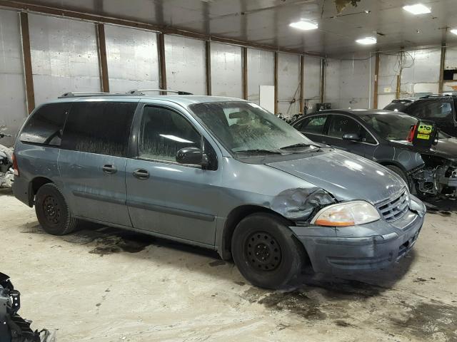 2FMZA5146XBC17589 - 1999 FORD WINDSTAR L BLUE photo 9