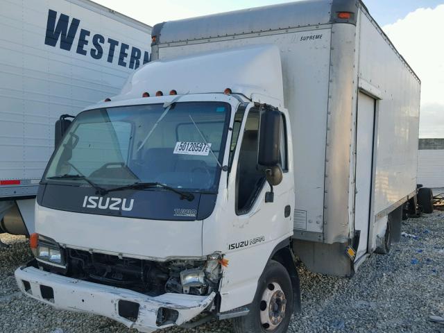 JALC4B14637008984 - 2003 ISUZU NPR WHITE photo 2