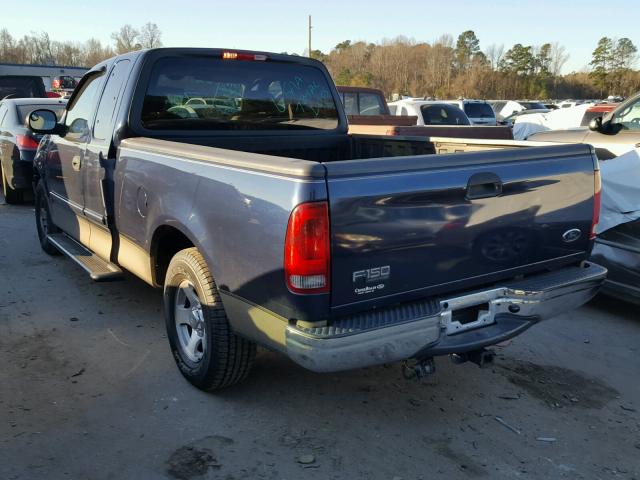 2FTRX17W24CA39755 - 2004 FORD F-150 HERI BLUE photo 3