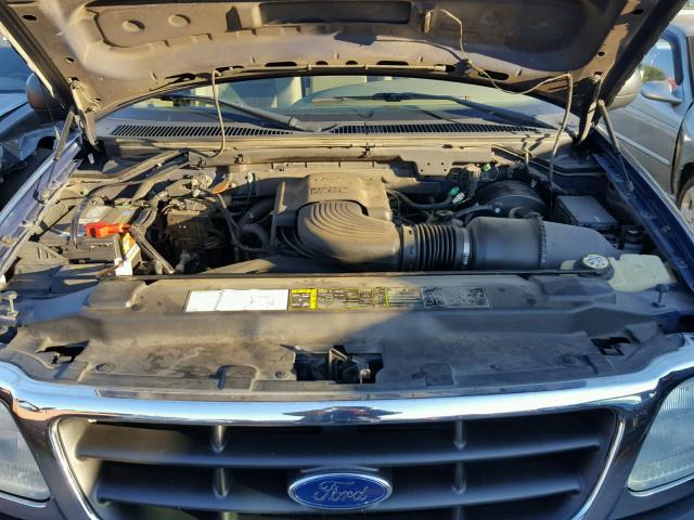 2FTRX17W24CA39755 - 2004 FORD F-150 HERI BLUE photo 7