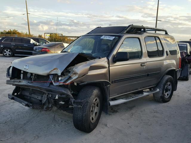 5N1DD28T63C657058 - 2003 NISSAN XTERRA XE BROWN photo 2