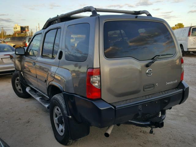 5N1DD28T63C657058 - 2003 NISSAN XTERRA XE BROWN photo 3