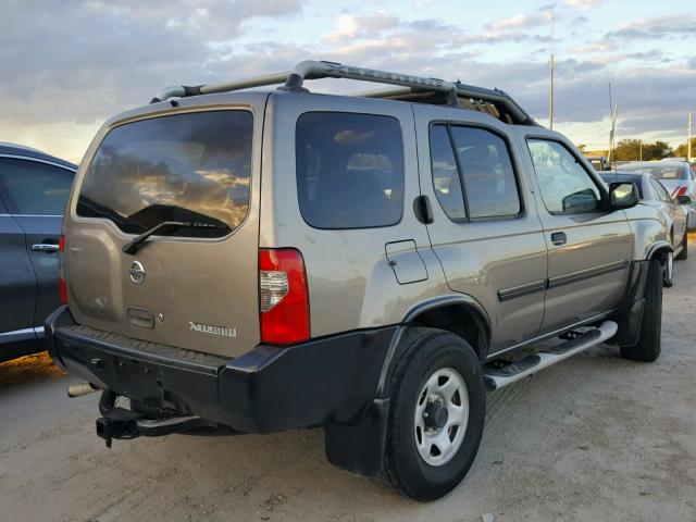 5N1DD28T63C657058 - 2003 NISSAN XTERRA XE BROWN photo 4