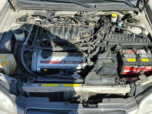 JN1CA31D0YT712163 - 2000 NISSAN MAXIMA GLE GOLD photo 7