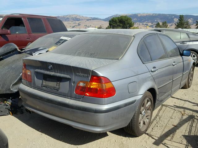 WBAAZ33424KP90418 - 2004 BMW 325 IS SUL BLUE photo 4