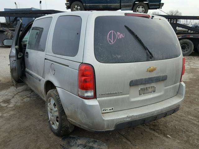 1GNDV23167D103954 - 2007 CHEVROLET UPLANDER L SILVER photo 3