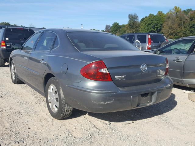 2G4WC532251292883 - 2005 BUICK LACROSSE C GRAY photo 3