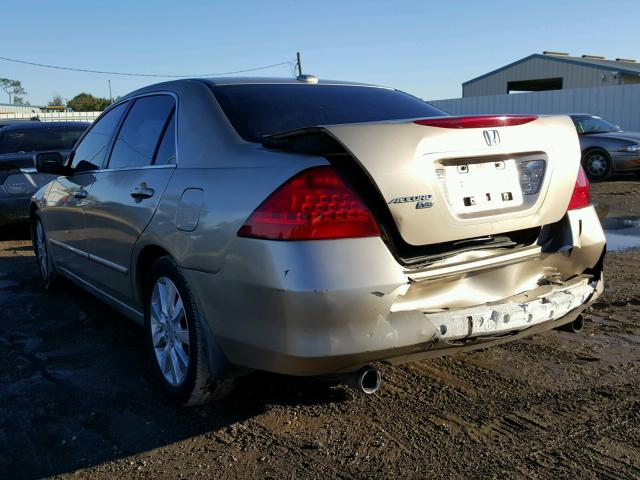 1HGCM66566A024394 - 2006 HONDA ACCORD EX GOLD photo 3