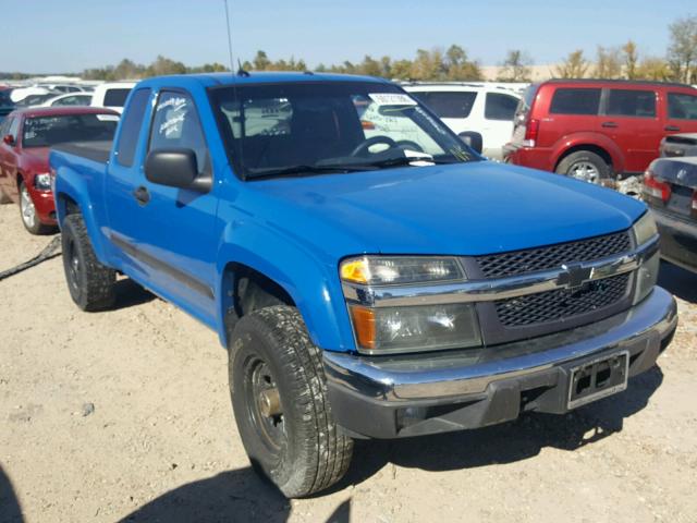 1GCDT49E788187457 - 2008 CHEVROLET COLORADO L BLUE photo 1