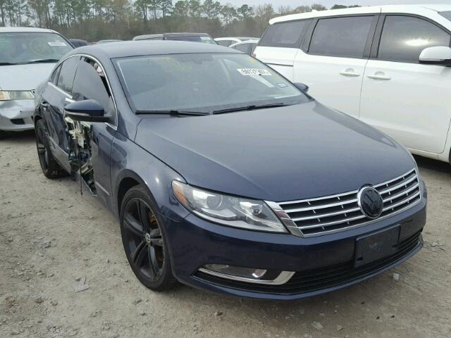 WVWBP7AN5DE502194 - 2013 VOLKSWAGEN CC SPORT BLUE photo 1