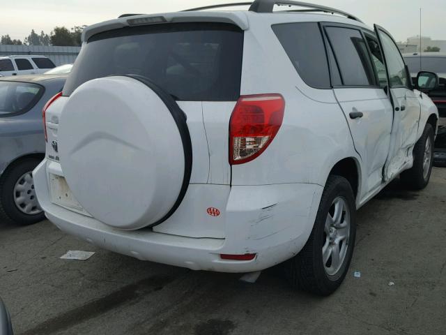 JTMZD33V985092339 - 2008 TOYOTA RAV4 WHITE photo 4