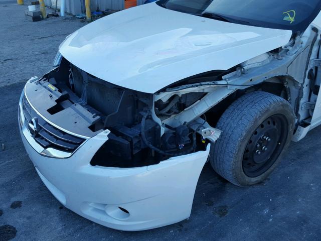 1N4AL2AP3AN437083 - 2010 NISSAN ALTIMA BAS WHITE photo 9