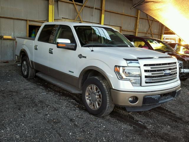 1FTFW1CTXEKD65611 - 2014 FORD F150 SUPER WHITE photo 1