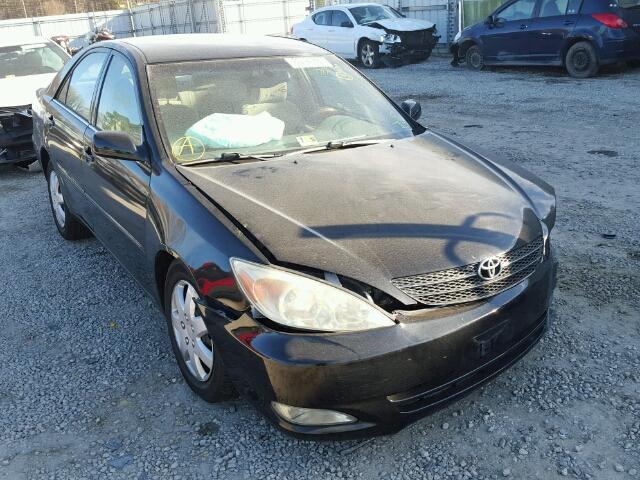 4T1BE32K03U138981 - 2003 TOYOTA CAMRY LE BLACK photo 1