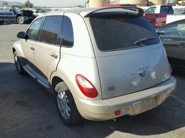 3A8FY68B96T327237 - 2006 CHRYSLER PT CRUISER GOLD photo 3