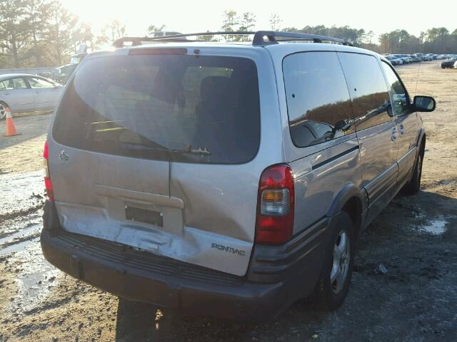 1GMDX03E74D143350 - 2004 PONTIAC MONTANA SILVER photo 4