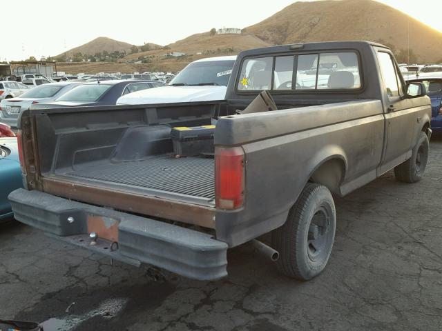 1FTEF15Y3PLA59285 - 1993 FORD F150 BLACK photo 4