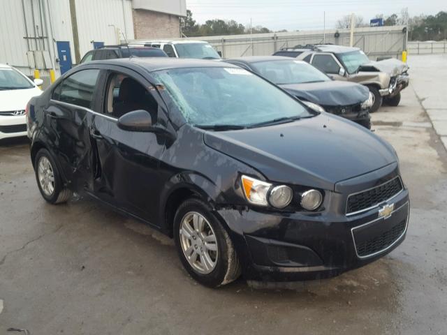 1G1JC5SB3D4149761 - 2013 CHEVROLET SONIC LT BLACK photo 1