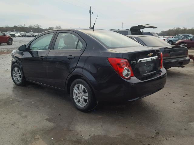 1G1JC5SB3D4149761 - 2013 CHEVROLET SONIC LT BLACK photo 3