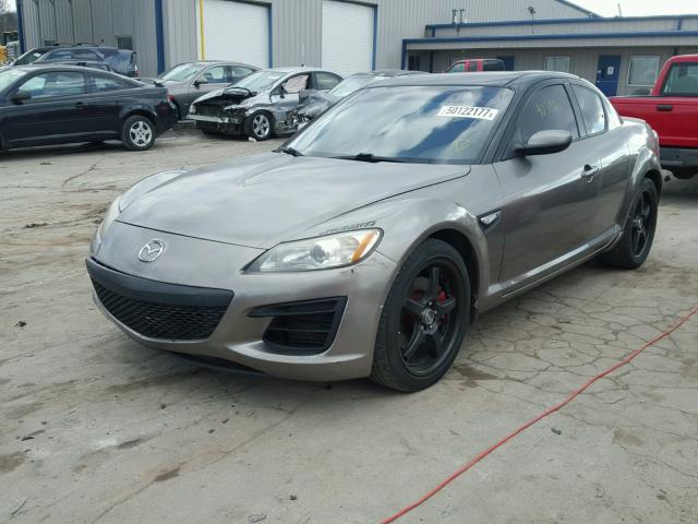 JM1FE174X90401871 - 2009 MAZDA RX8 GRAY photo 2