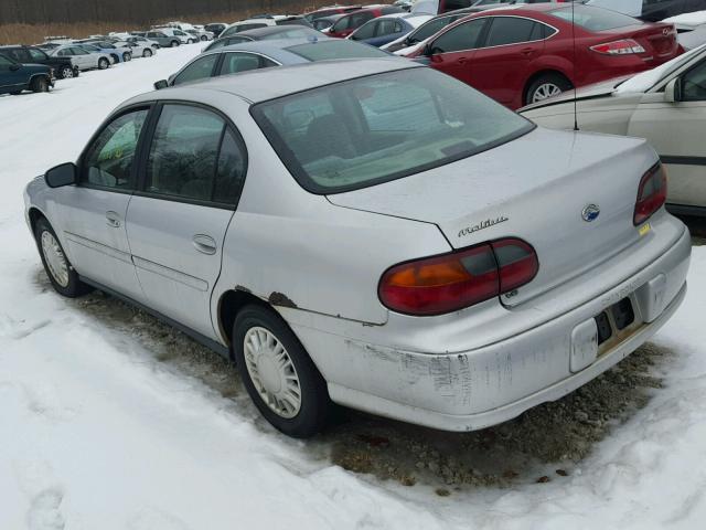 1G1ND52J12M725155 - 2002 CHEVROLET MALIBU SILVER photo 3