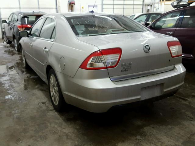 3MEHM08Z77R668090 - 2007 MERCURY MILAN PREM SILVER photo 3