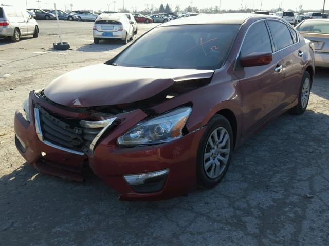 1N4AL3AP4EN371834 - 2014 NISSAN ALTIMA 2.5 MAROON photo 2