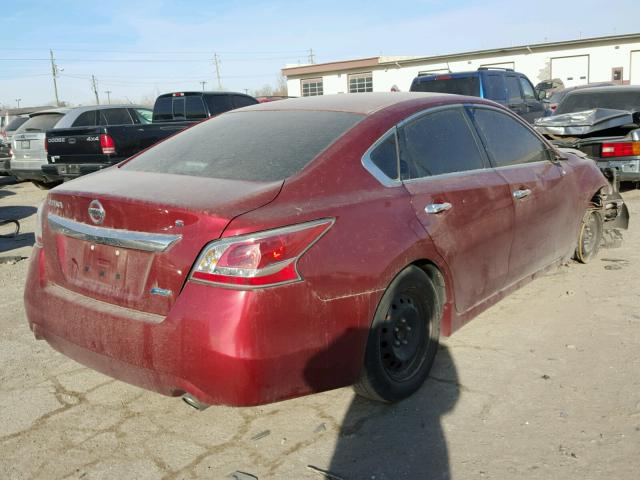 1N4AL3AP4EN371834 - 2014 NISSAN ALTIMA 2.5 MAROON photo 4