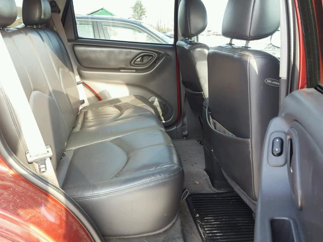 4F2CZ06134KM19540 - 2004 MAZDA TRIBUTE ES 红色 照片 6