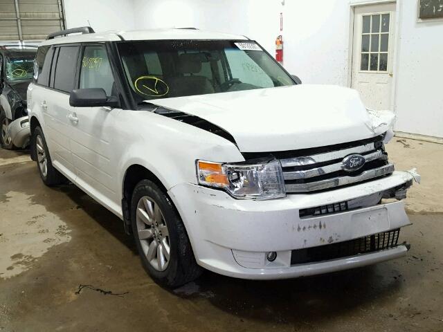 2FMDK51C59BA23525 - 2009 FORD FLEX SE WHITE photo 1