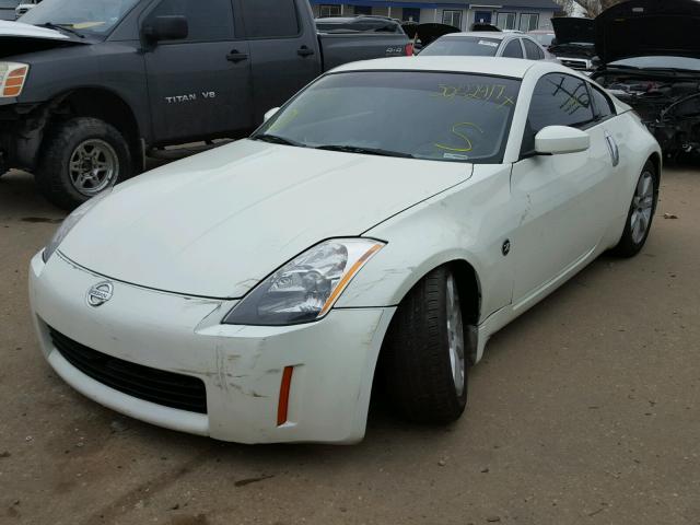 JN1AZ34D93T116604 - 2003 NISSAN 350Z COUPE SILVER photo 2