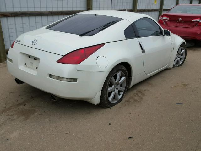 JN1AZ34D93T116604 - 2003 NISSAN 350Z COUPE SILVER photo 4