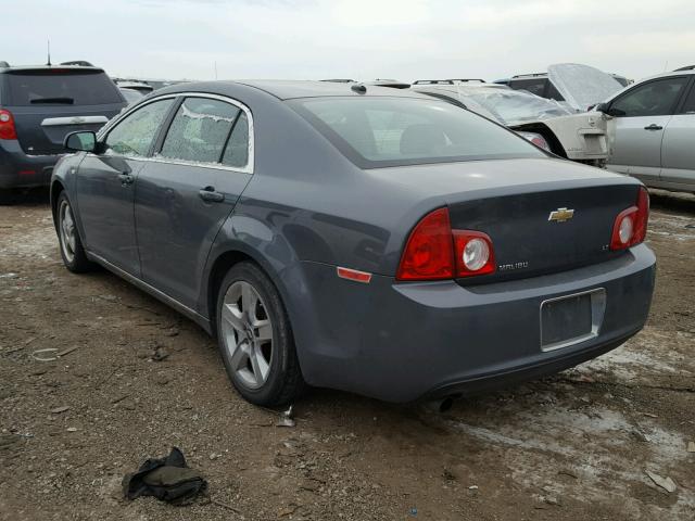 1G1ZH57B28F242875 - 2008 CHEVROLET MALIBU 1LT 灰色 照片 3