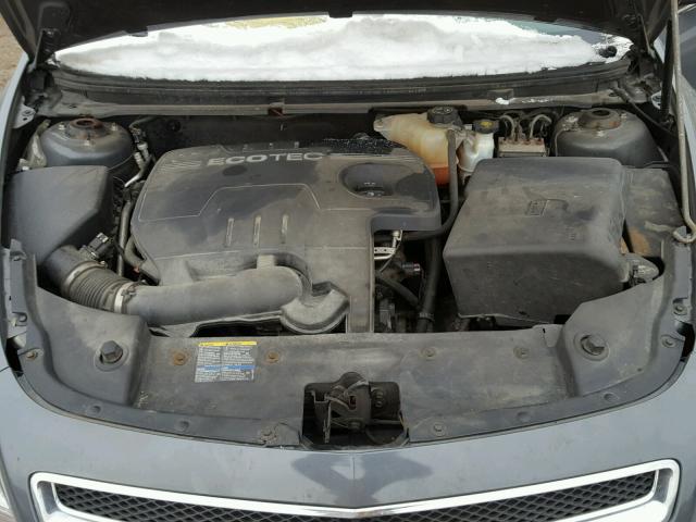 1G1ZH57B28F242875 - 2008 CHEVROLET MALIBU 1LT GRAY photo 7