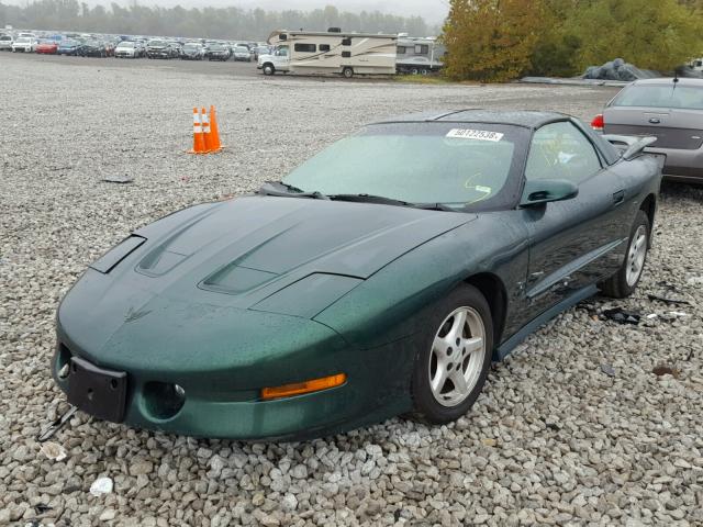 2G2FV22P6T2208067 - 1996 PONTIAC FIREBIRD F GREEN photo 2