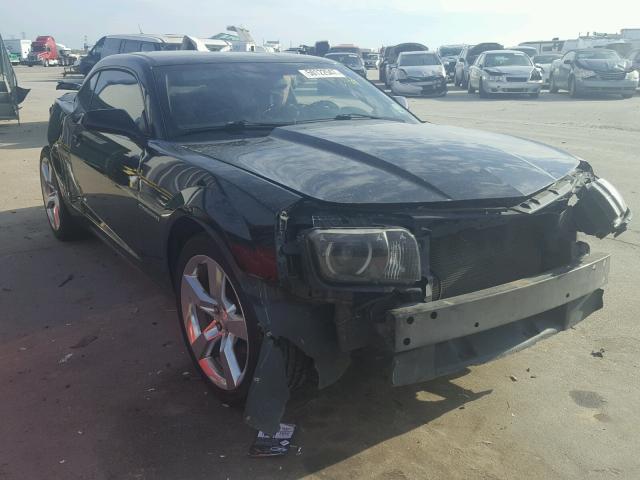 2G1FB1ED0B9170222 - 2011 CHEVROLET CAMARO LT BLACK photo 1