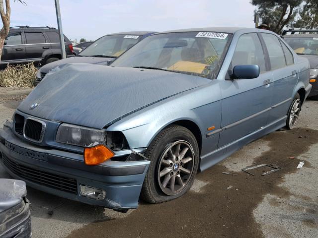 WBACD4328VAV54505 - 1997 BMW 328 I AUTO TURQUOISE photo 2