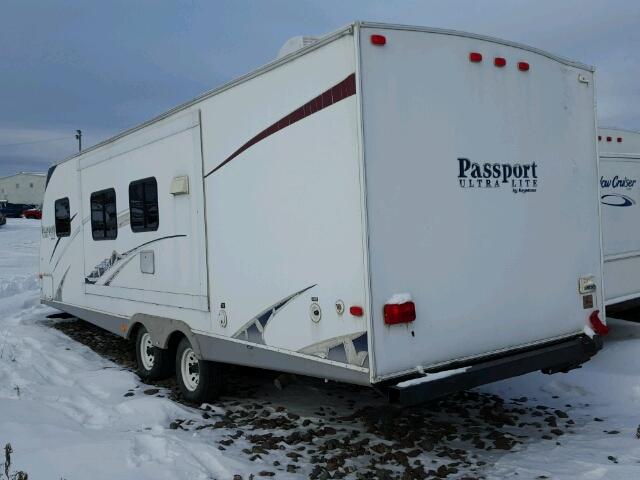 4YDT2802596410646 - 2009 KEYSTONE PASSPORT 白色 照片 3