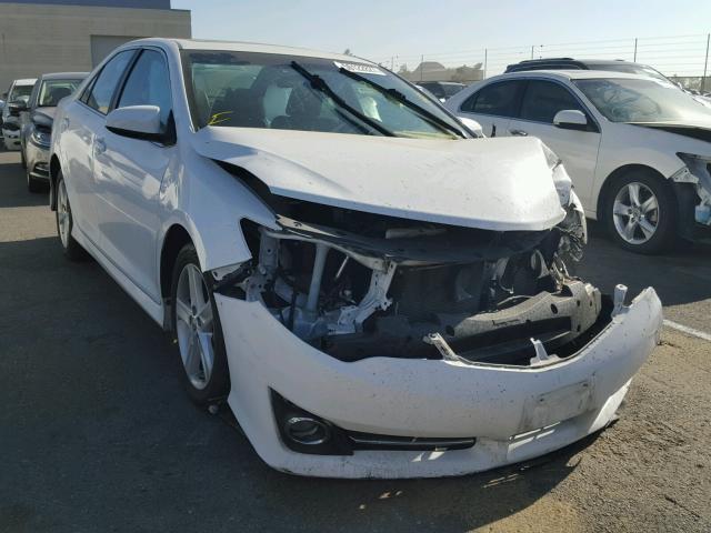 4T1BF1FKXCU149241 - 2012 TOYOTA CAMRY BASE WHITE photo 1