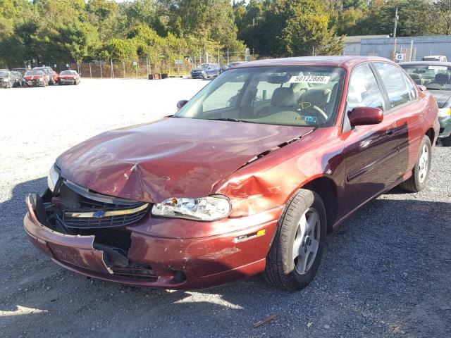 1G1NE52J43M527927 - 2003 CHEVROLET MALIBU LS 红色 照片 2